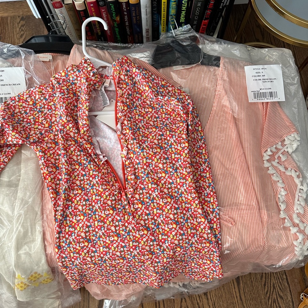 Tory Burch Beach Coverup LOT - Picture 7 of 11